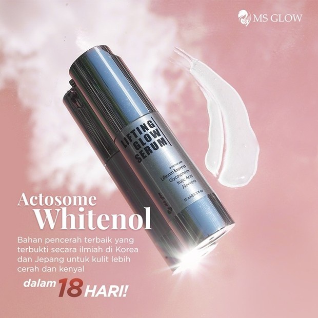 MS GLOW LIFTING GLOW SERUM, serum ms glow, serum viral, serum glow, serum lifting ms glow original, 