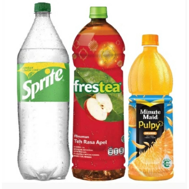 

Paket Sprite, Frestea Apel, Pulpy Orange