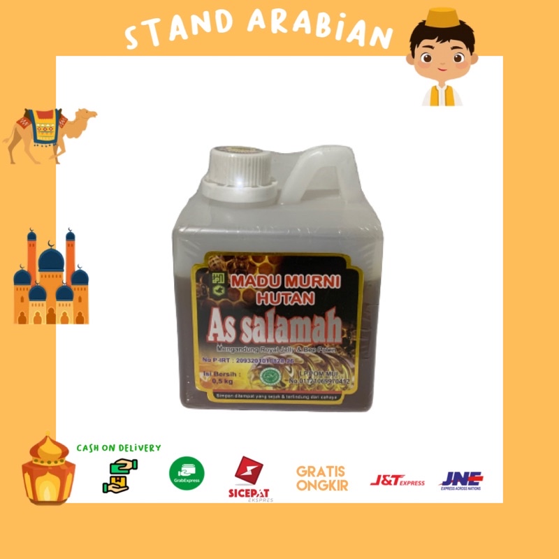 

Madu hutan assalamah 500 gr ASLI 100%