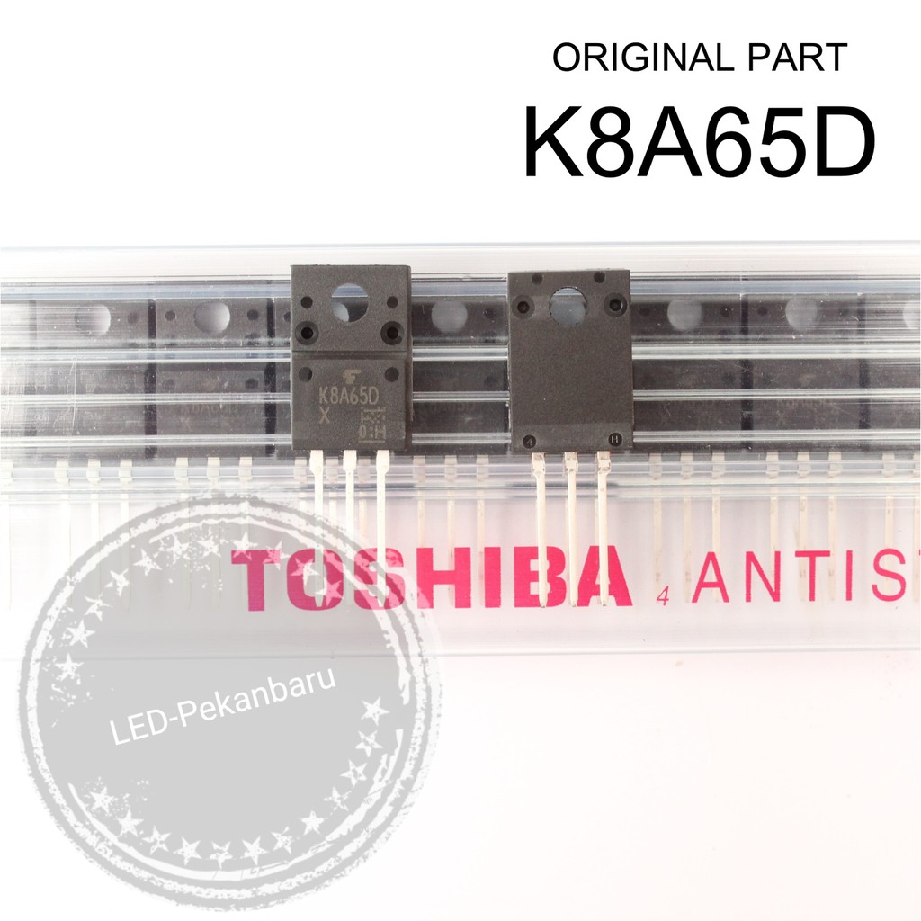 MOSFET TK8A65D K8A65D  8A65D 8A65 TO 220F 650V 8A