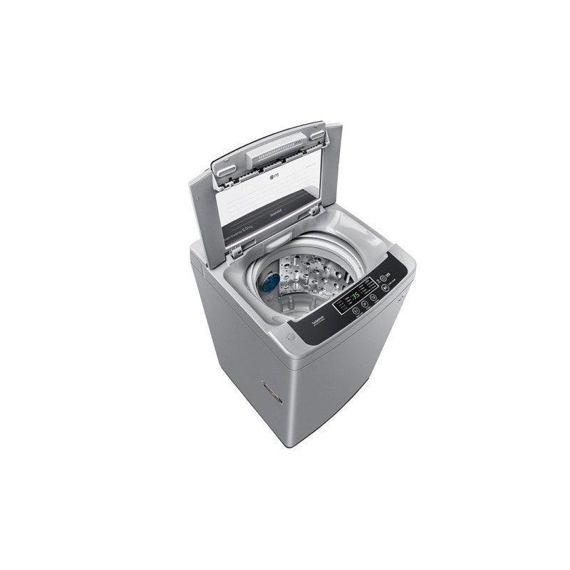 MESIN CUCI LG 1 Tabung T2108VSPCK 8kg OTOMATIS - Smart Inverter T 2108