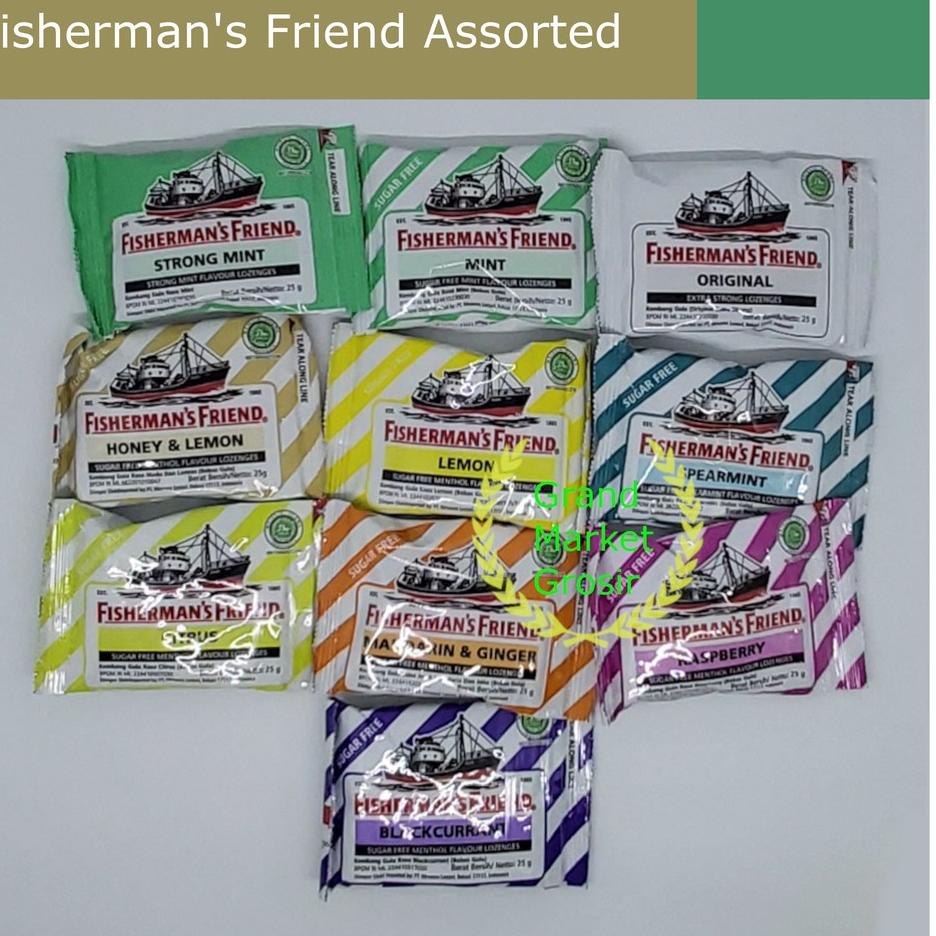 

[SKU : PQN9D] Fisherman's Fisherman Friend Permen Pedas