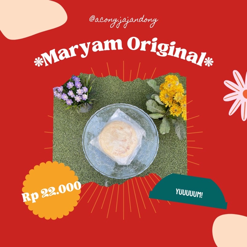 

Roti Maryam Acong Jajan Dong