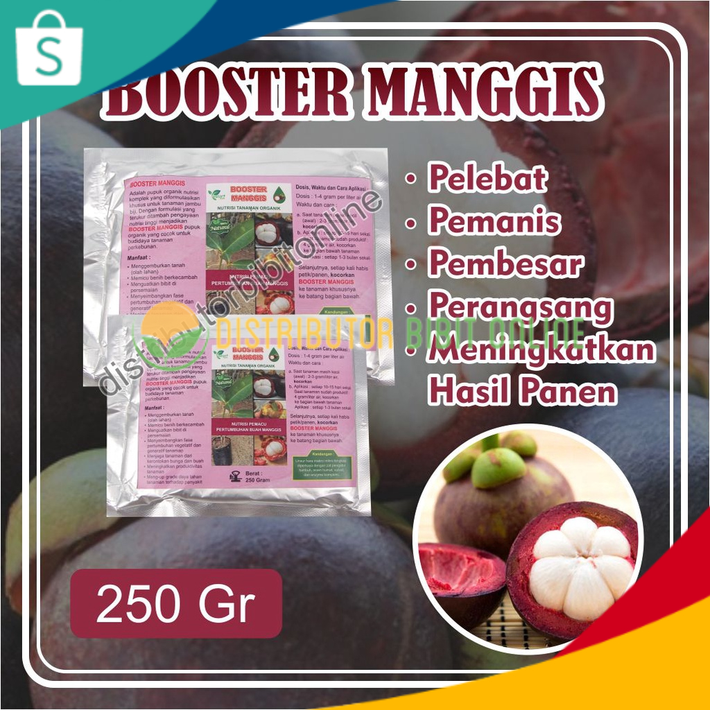 Booster Manggis, Bisa COD Pupuk Booster Buah Manggis, Pemicu Manggis Cepat Berbuah