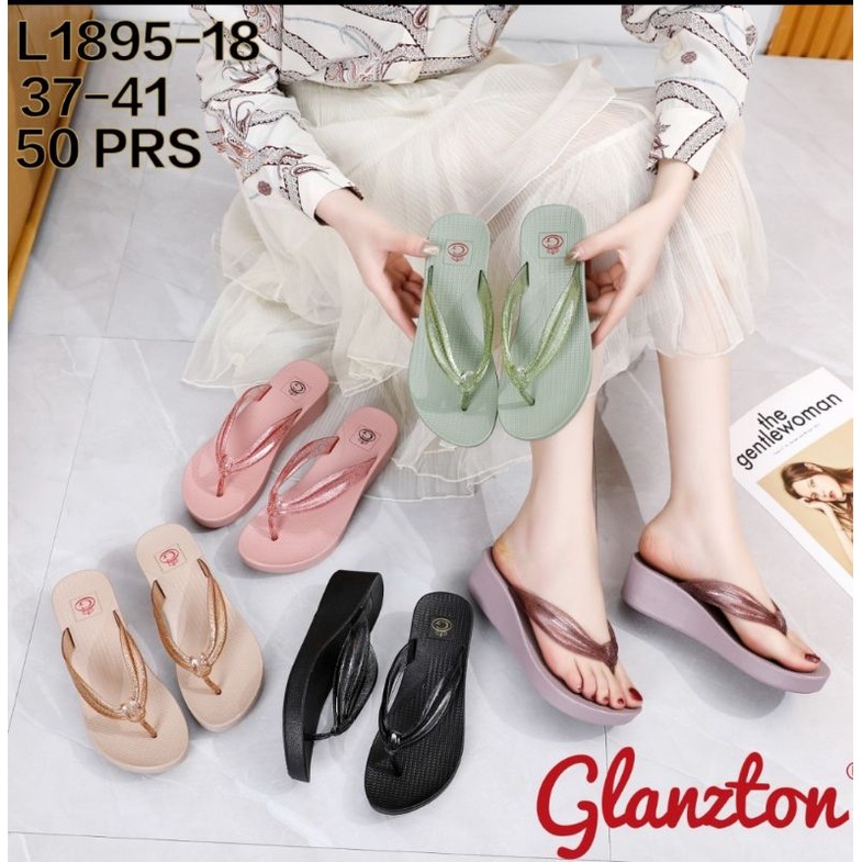 Sandal Jepit Glanzton glitter