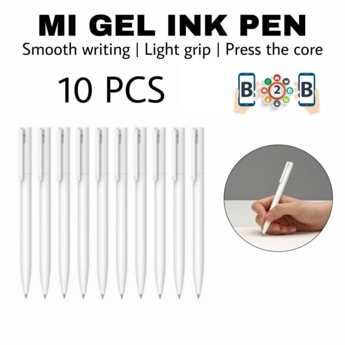 

Xiaomi Mi Gel Ink Pen 10Pcs - Pena Pulpen Alat Tulis