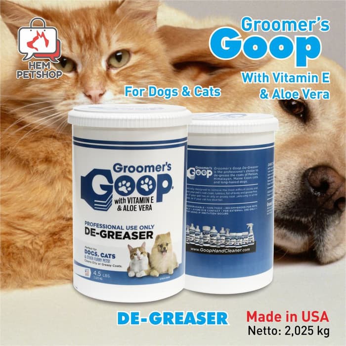 Groomers Goop with vitamin E & Aloe Vera 4.5lbs
