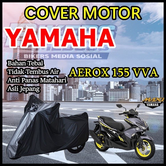 Jas Hujan Motor Yamaha New AEROX 155 VVA / Sarung Selimut Motor Aerox