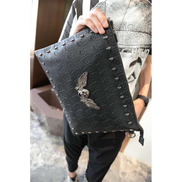 Tas Clutch Handbag KAMERA Selempang Kulit import  I1C5 cowok distro import keren berkualitas modern