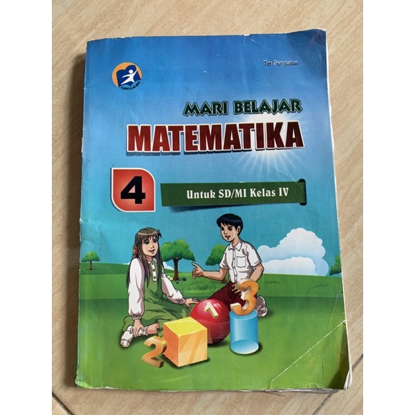 Jual PRELOVED Buku Mari Belajar Matematika SD Kelas 4 K13 Revisi