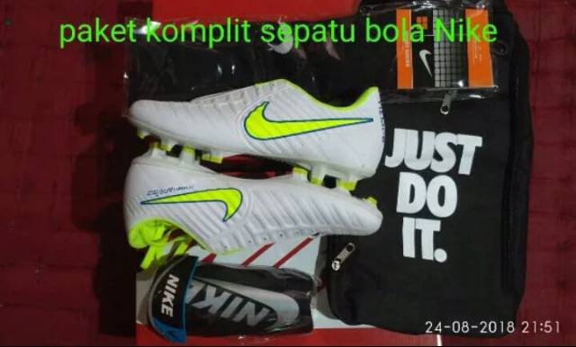 Paket komplit sepatu bola nikke tempo mercurial x termurah sepatu sepakbola hypervenom,promo1212-2