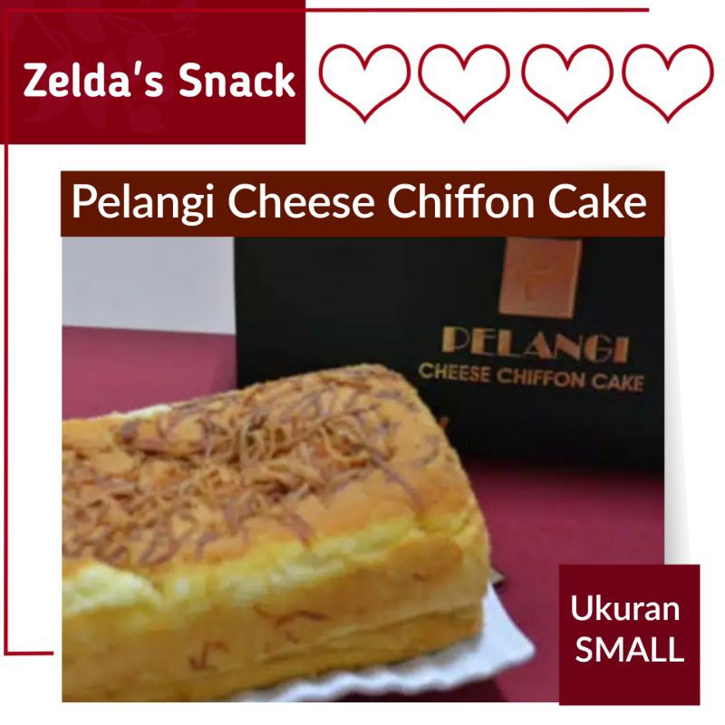 

PELANGI Cheese Chiffon Cake SMALL | Oleh Oleh Khas Semarang