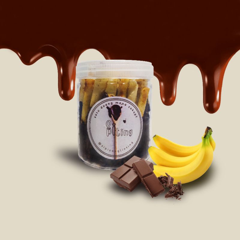 

Pisang Linting Coklat - MINI