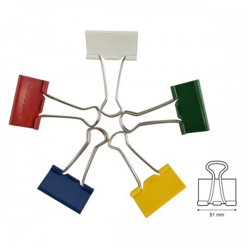 

Binder Clip / Klip / Penjepit Kertas JOYKO 260CD - 1 DRUM 12 PCS