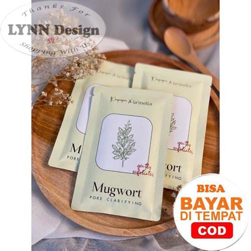 [RESMI] Mugwort MASK BY POUPEEPOU X LAMELLA 25GR