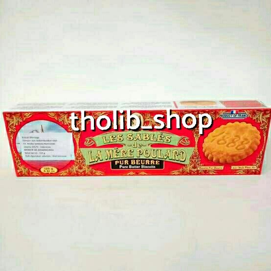 

Les sables pure butter biscuit 125 gr