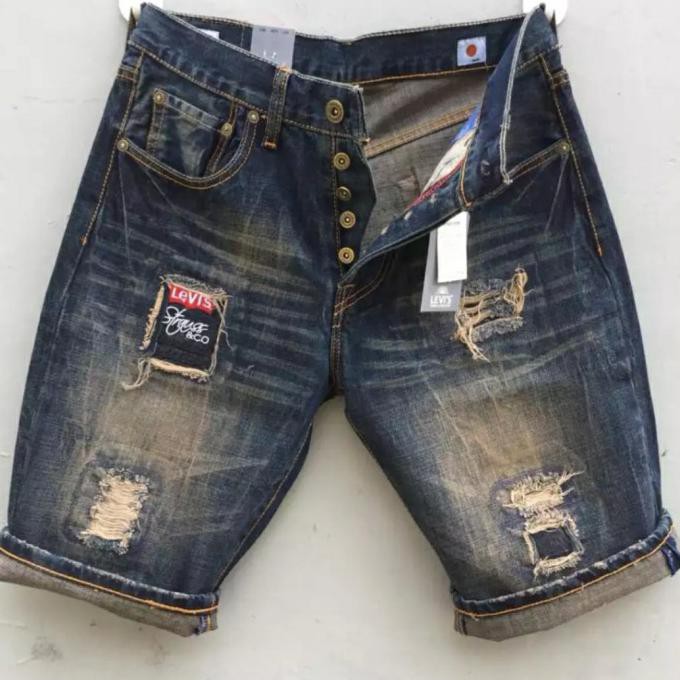 celana pendek levis 501 terbaru celana pendek pria - think brond, 28