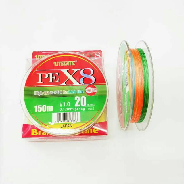 Senar PE utecate x8 150 multi