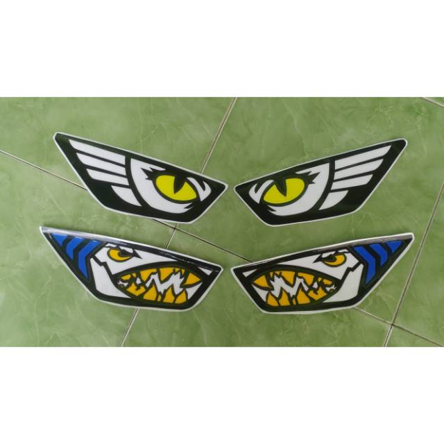 STICKER MATA LAMPU VARIO NEW 2018 DAN 2019 TANPA ALIS