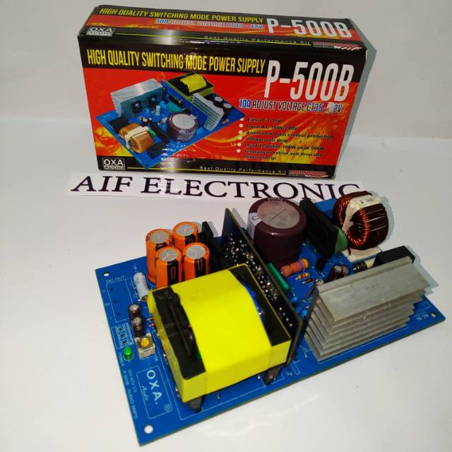 Kit Power Suply Switching SMPS 10A CT 35-42V P-500B
