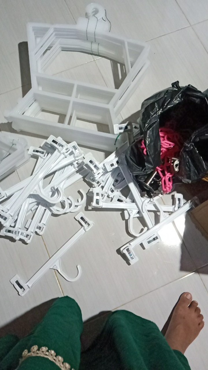 Hanger Jepit Dewasa 30 Cm / Hanger Jepit Kerudung