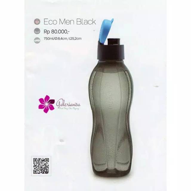 Eco men black tupperware