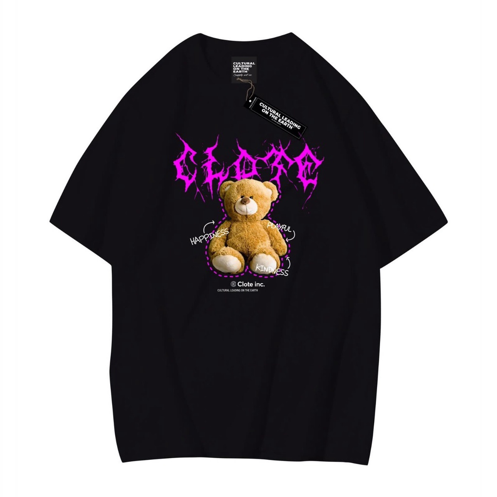 KAOS UNIQLO x KAWS / KAOS DISTRO UNIQLO / PAKAIAN PRIA & WANITA / BAJU UNIQLO x KAWS FULL TAG & LOGO / UNIQLO TSHIRT-TB Happiness Hitam