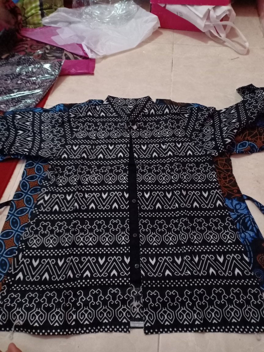 Rama Shinta Couple - Melani Set Couple Lilit Rovella Batik Couple Modern