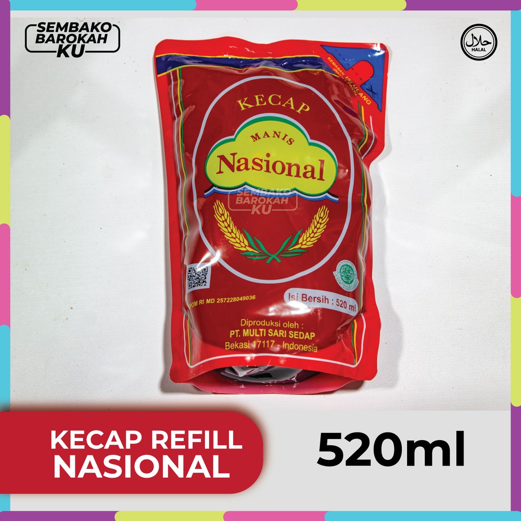 Jual Kecap Manis Nasional Refill Ml Shopee Indonesia