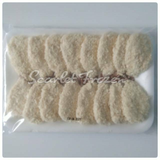 

Breaded Shrimp Butterfly 16 pcs | Ebi Furai Udang Crispy 500 gr