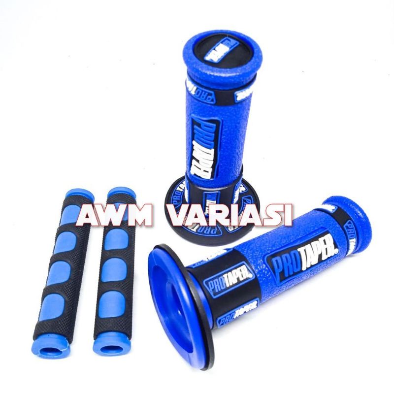 [PAKET HEMAT] Handgrip Motor PROTAPER WARNA plus karet handle- Model terbaru - FREE Karet Handle Rem