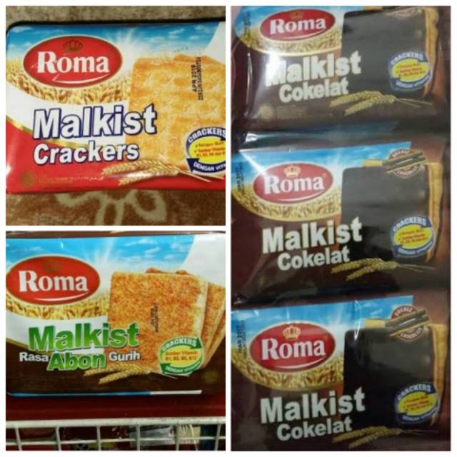 

Roma Malkist Crakers / Roma Malkist Coklat / Roma Malkist Abon