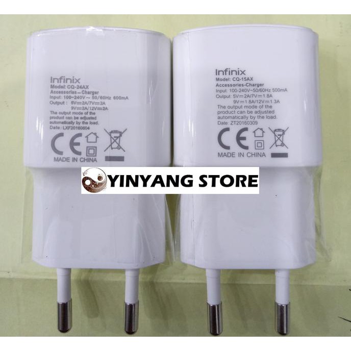 INFINIX CHARGER ADAPTER FAST CHARGING ORIGINAL