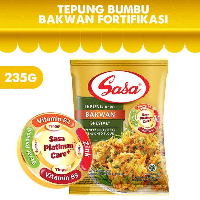 

SASA Tepung Bumbu Bakwan 235gr