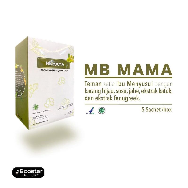 

Mungbean MB Mama booster factory by ummu balqis