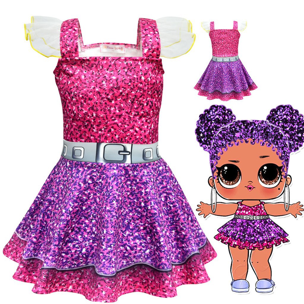 lol doll girls dress