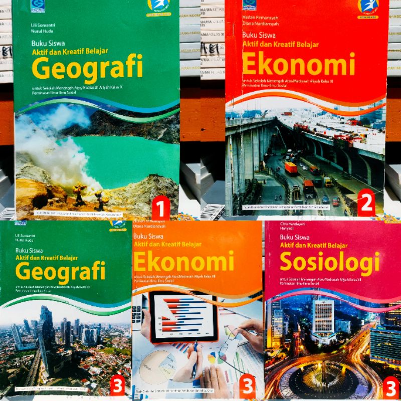 Buku Siswa Geografi Ekonomi SMA Kelas 1 dan 2 Siswa Geografi Ekonomi Sosiologi SMA Kelas 3 Revisi