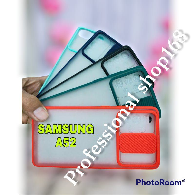 PS - SAMSUNG A52 / A52 4G CASE SLIDE CAMERA PROTECTOR SLIDING COVER PELINDUNG KAMERA SILIDING GESER 