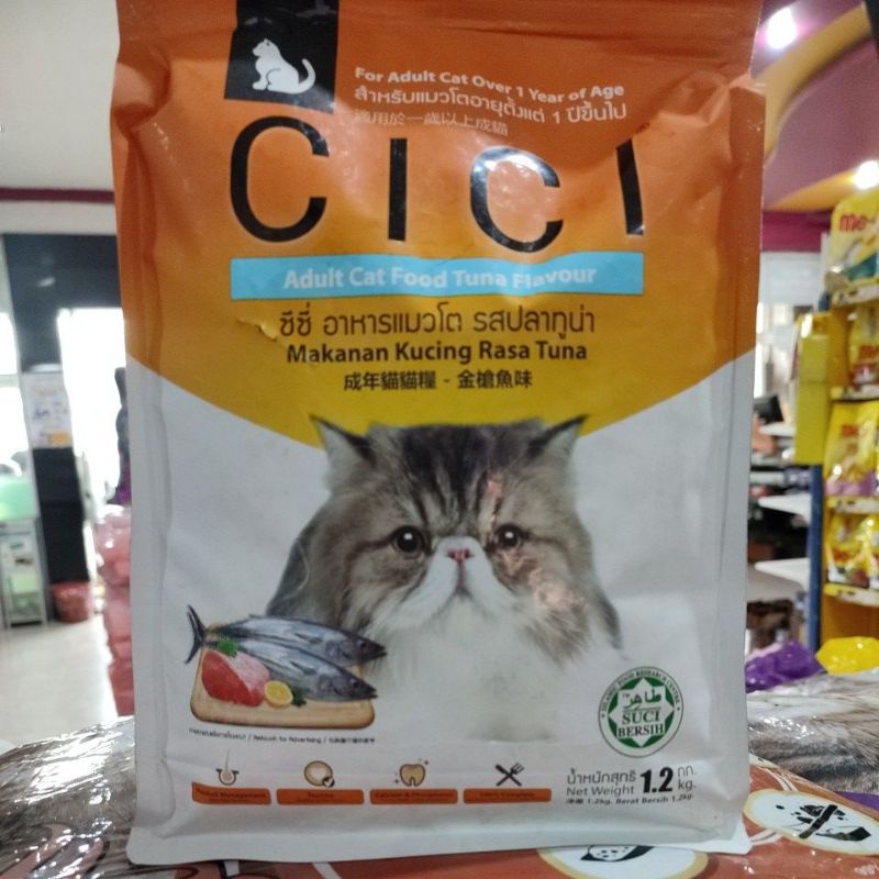 cici adult tuna 1,2kg Freshpack makanan kucing dewasa