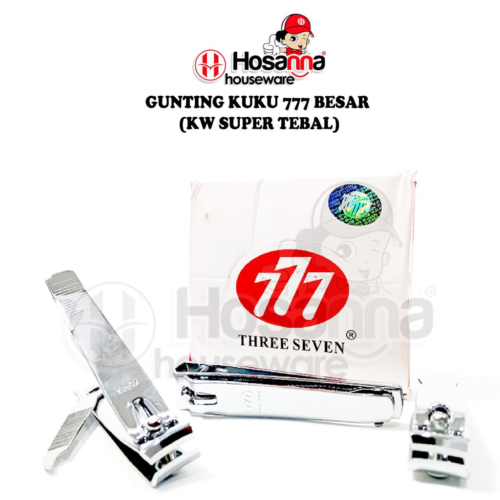 gunting kuku 777 kecil tanggung besar kw super tebal