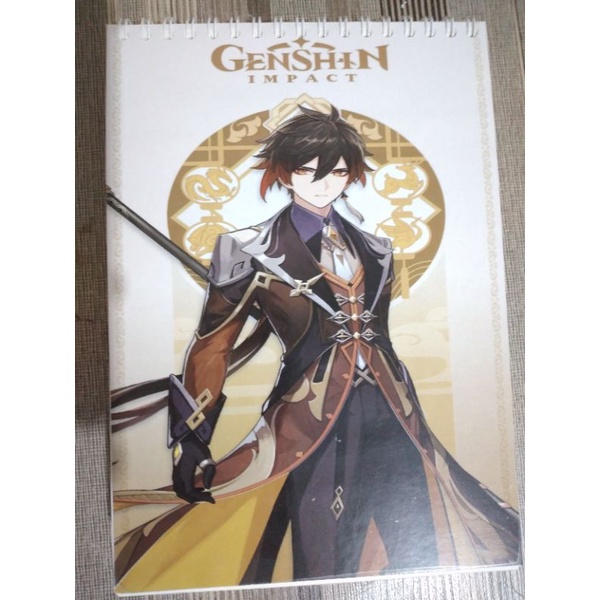 

Genshin Impact spiral notebook