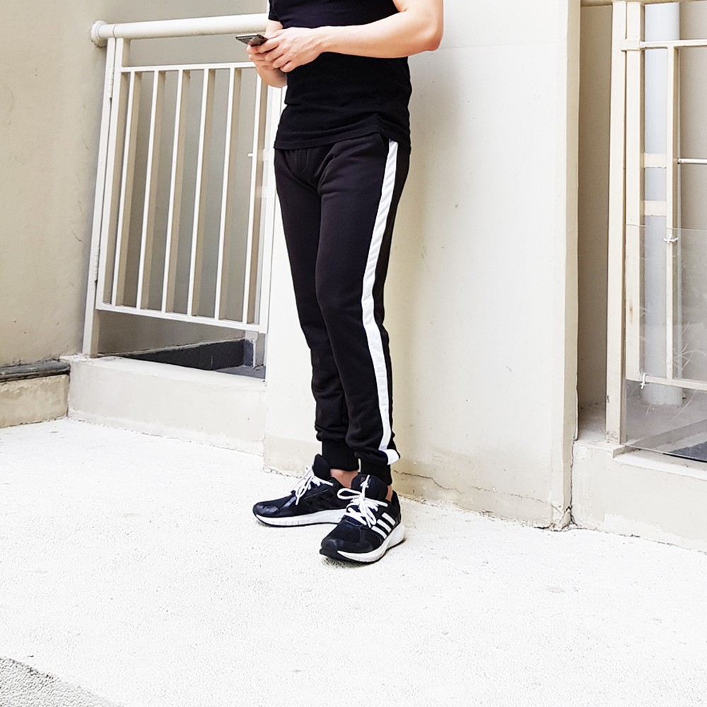 Celana Pria Celana Cowok - JOGGER STRIPE PANTS