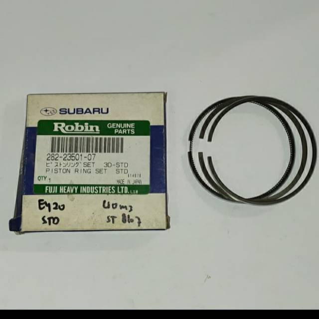 Ring Piston/ Ring Seker EY20- Standart Pompa Air Sawah Robin Original