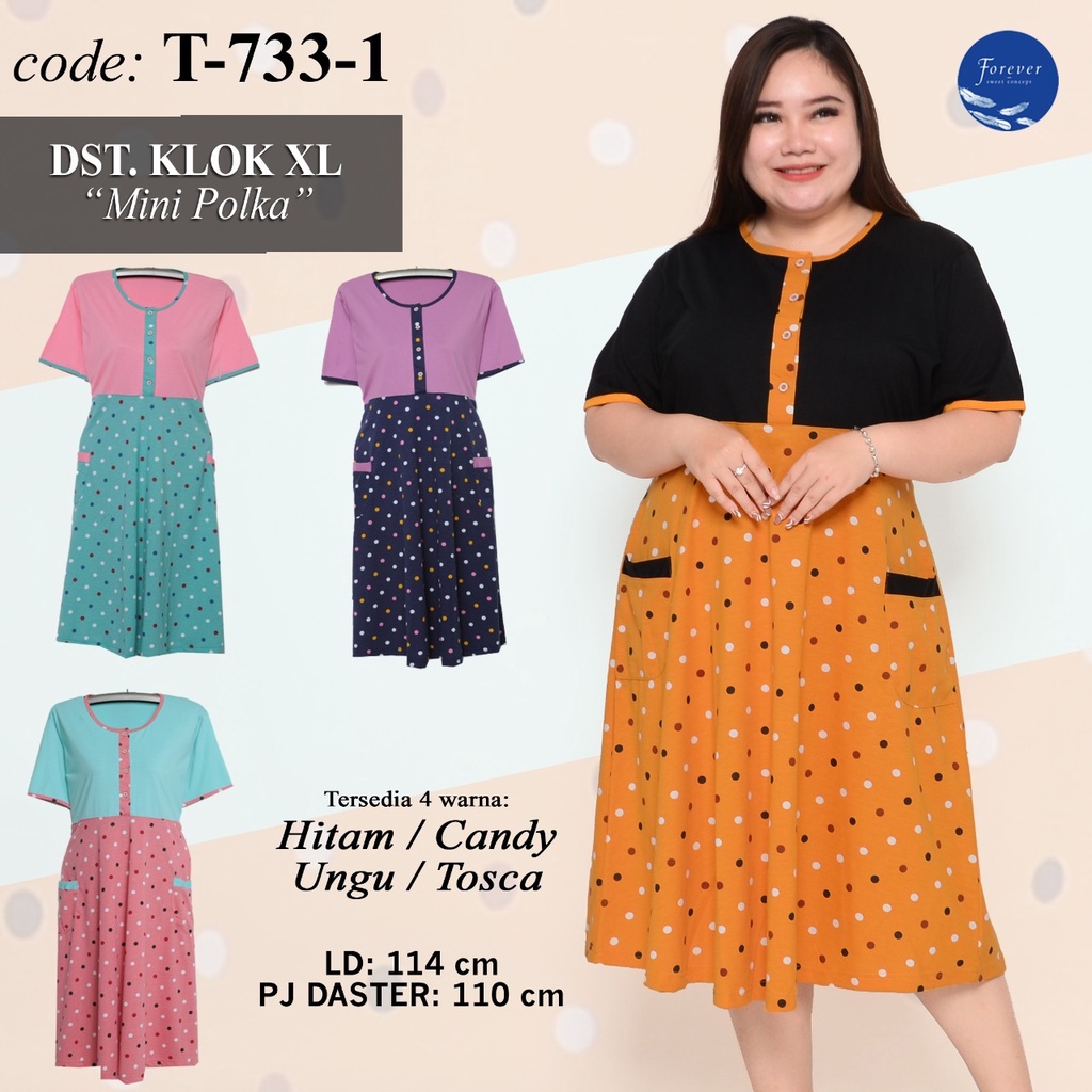 DASTER FOREVER KLOK XL MINI POLKA