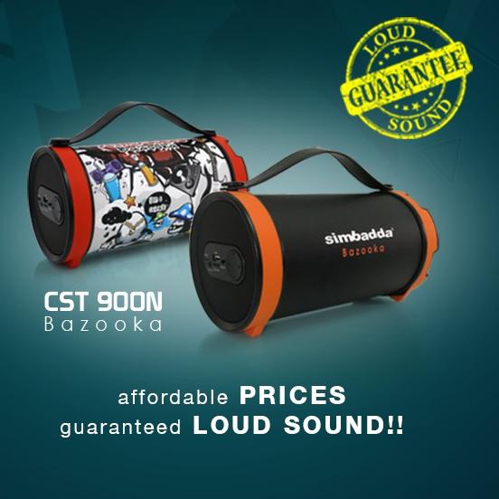 Ready Favorit Speaker Bluetooth Simbadda CST 900N - Power Sound Bazooka