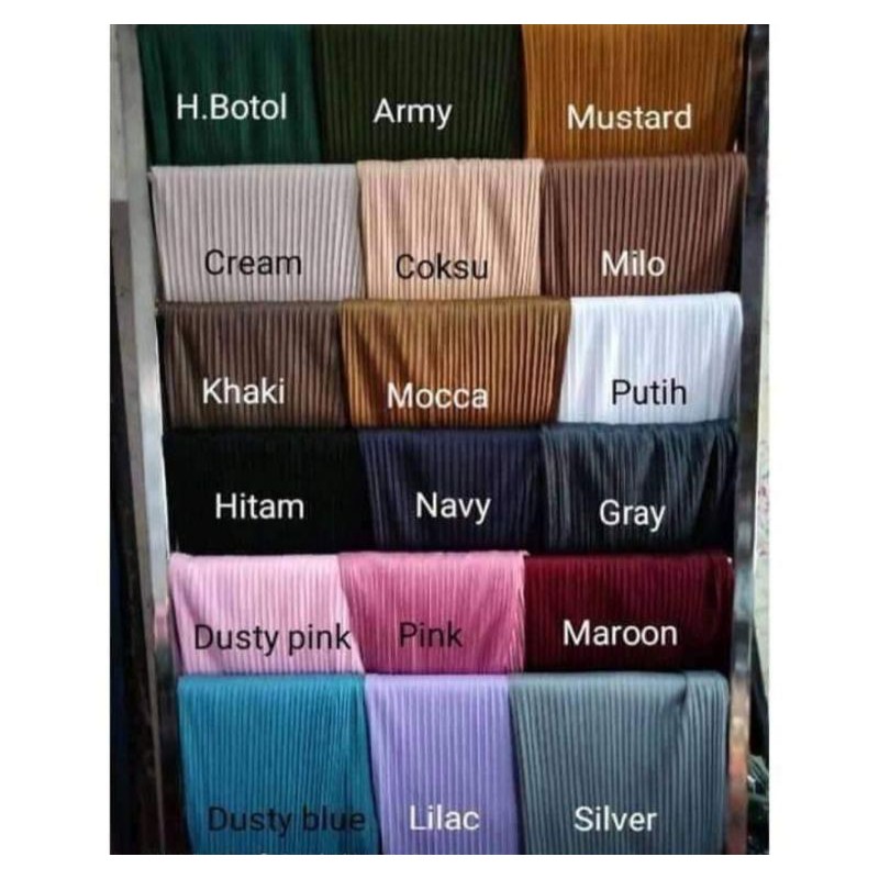 Pashmina Plisket Full Plisket