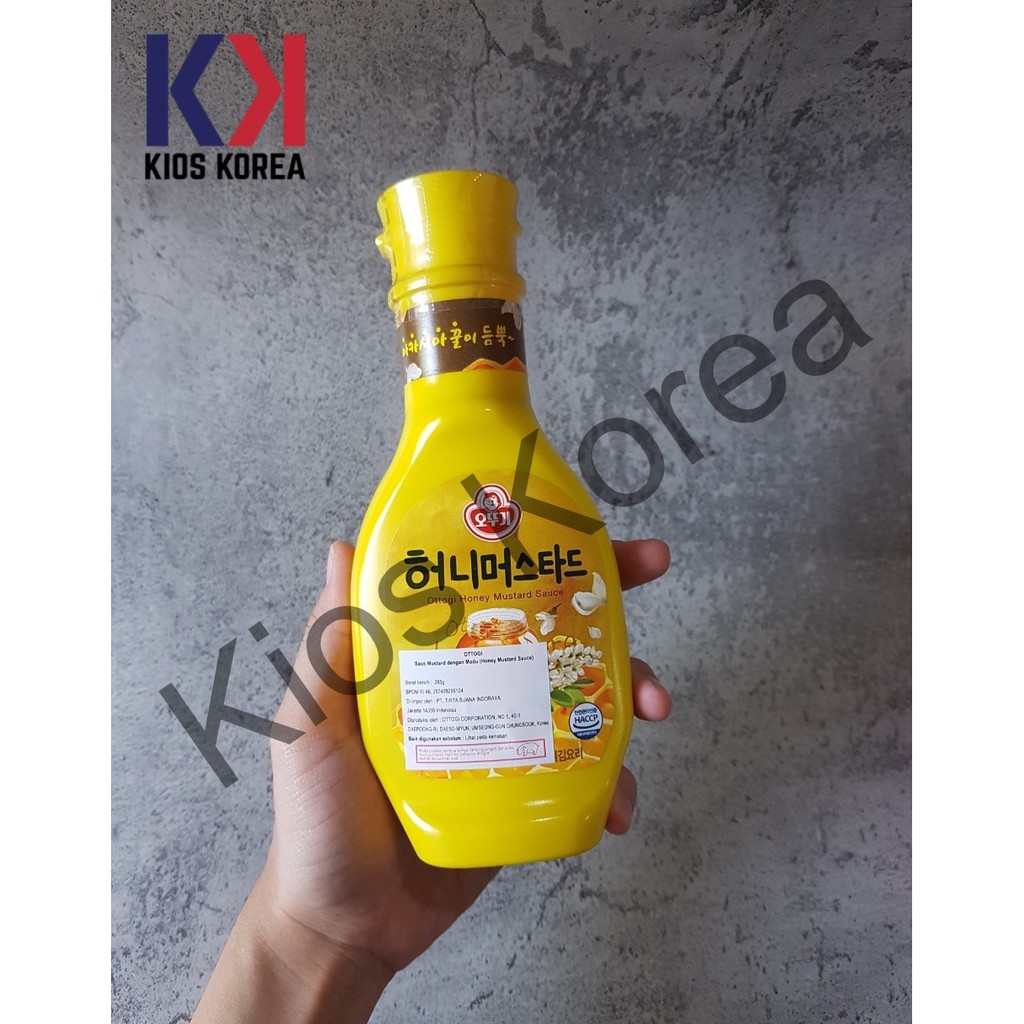 

Ottogi Honey Mustard Korean Sauce 265gr - Bumbu Saus Mustard Madu Korea