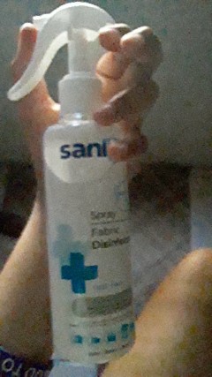 Saniter Spray Fabric Disinfektan 200 Ml + 30 Ml
