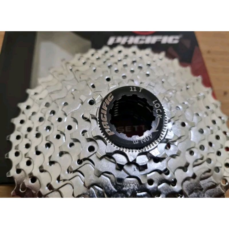 Sprocket Cassette 9 Speed 9sp 9 Sp Pacific 11T-40T Gir Gear Sloop 11 T - 40 T sprockets bisa mtb seli sepeda lipat folding bike roadbike road bike balap shimano