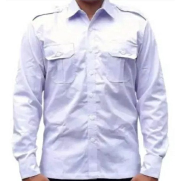 Kemeja Panjang Putih PDH/PNS/Pilot